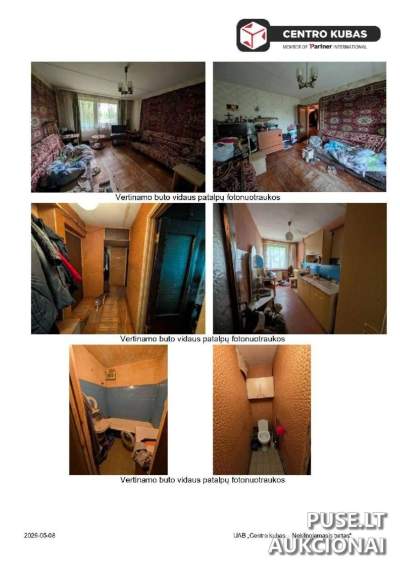 1/2 dalis 2 kambarių buto su rūsiu Vilniuje, Linksmoji g. 63, 39440 EUR