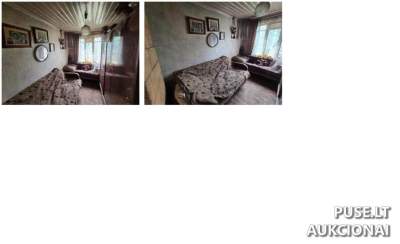 Parduodamas 1/2 dalies butas Zarasuose, Kauno g. 6, 3600 EUR