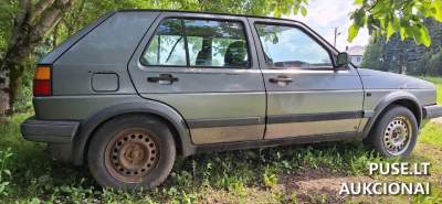 VW Golf 1989 m. automobilis 150 EUR, Alytaus rajono savivaldybės aukcione