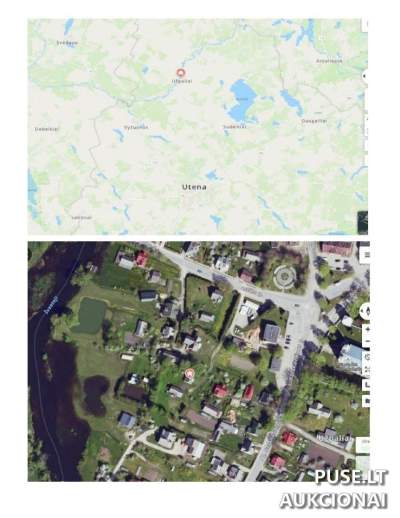 Žemės sklypas Utenos rajone, Užpaliuose, Kranto g. 6, 9360 EUR