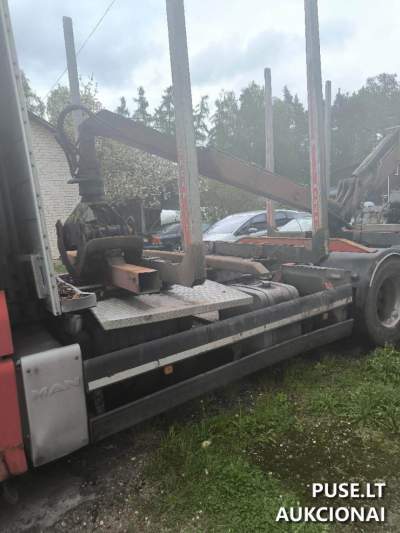 Miškovežis MAN 26540 su priekaba aukcione Kaune - 25000 EUR