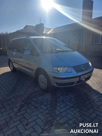 Dyzelinis Volkswagen Sharan 2007 m. 143678 km rida 500 EUR aukcione