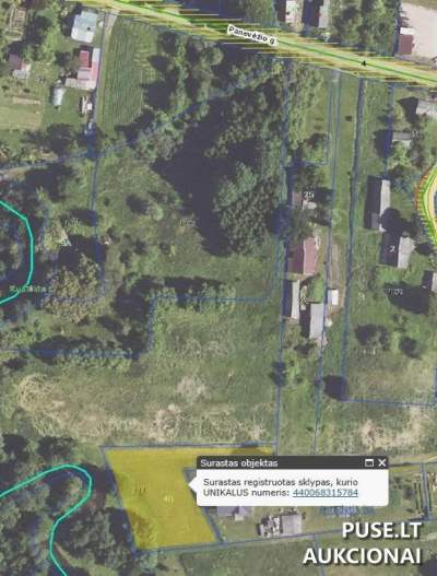 Žemės sklypas Kupiškio rajone, Asiūklynės g. 4B, 2865 EUR – puiki investicija