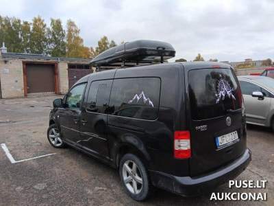 VW Caddy automobilis dyzelis 2009m. aukcione Panevėžyje nuo 500 EUR