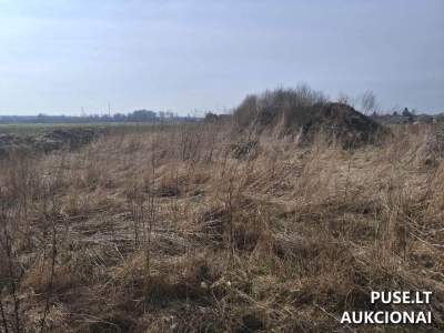 Valstybinis žemės sklypas Pakruojo rajone, Jovarų kaime, Naujadvario g. 22, pradinė kaina 5412 EUR