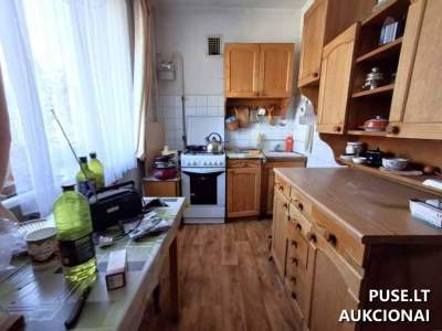 1/2 dalis 44.68 kv.m buto Kaišiadoriuose, Gedimino g. 26, pradinė kaina 29600 EUR