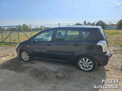 Toyota Corolla Verso automobilis Rietave 1980 EUR - dyzelinas 2009, mechaninė dėžė