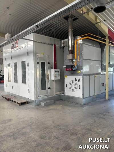 Dažymo ir džiovinimo kamera BLITZ-30A LX Lietuvoje 14000 EUR