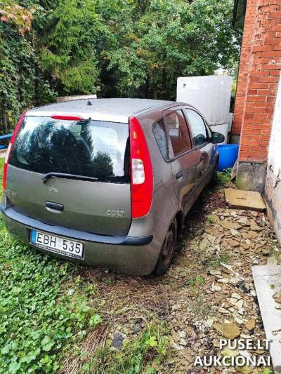 Mitsubishi Colt automobilis Biržuose 100 EUR (2008, 235088 km)