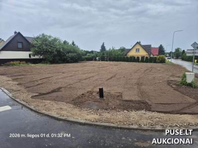 Žemės sklypas Kuršėnuose, Šiaulių r. 7957 EUR - Palaukio g. 27