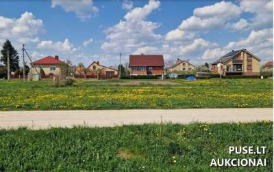 Žemės sklypas Joniškyje 7175 EUR – aukcionas 2026 m.