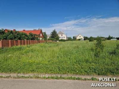 Sklypas Joniškyje Žiemgalių g. 23 valstybės žemė 8895 EUR